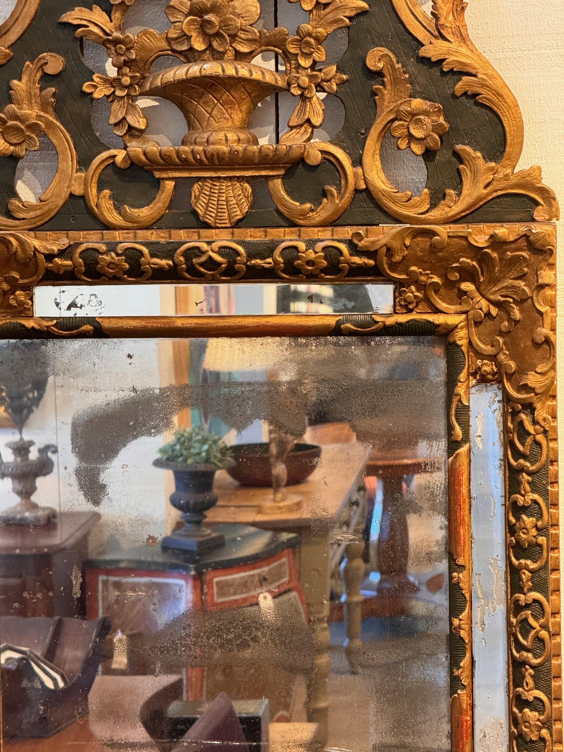Miroir Regency français de la fin du 18e siècle en vente 1