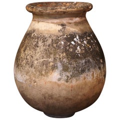 Late 18th Century French Terracotta Olive Jar from Provence
