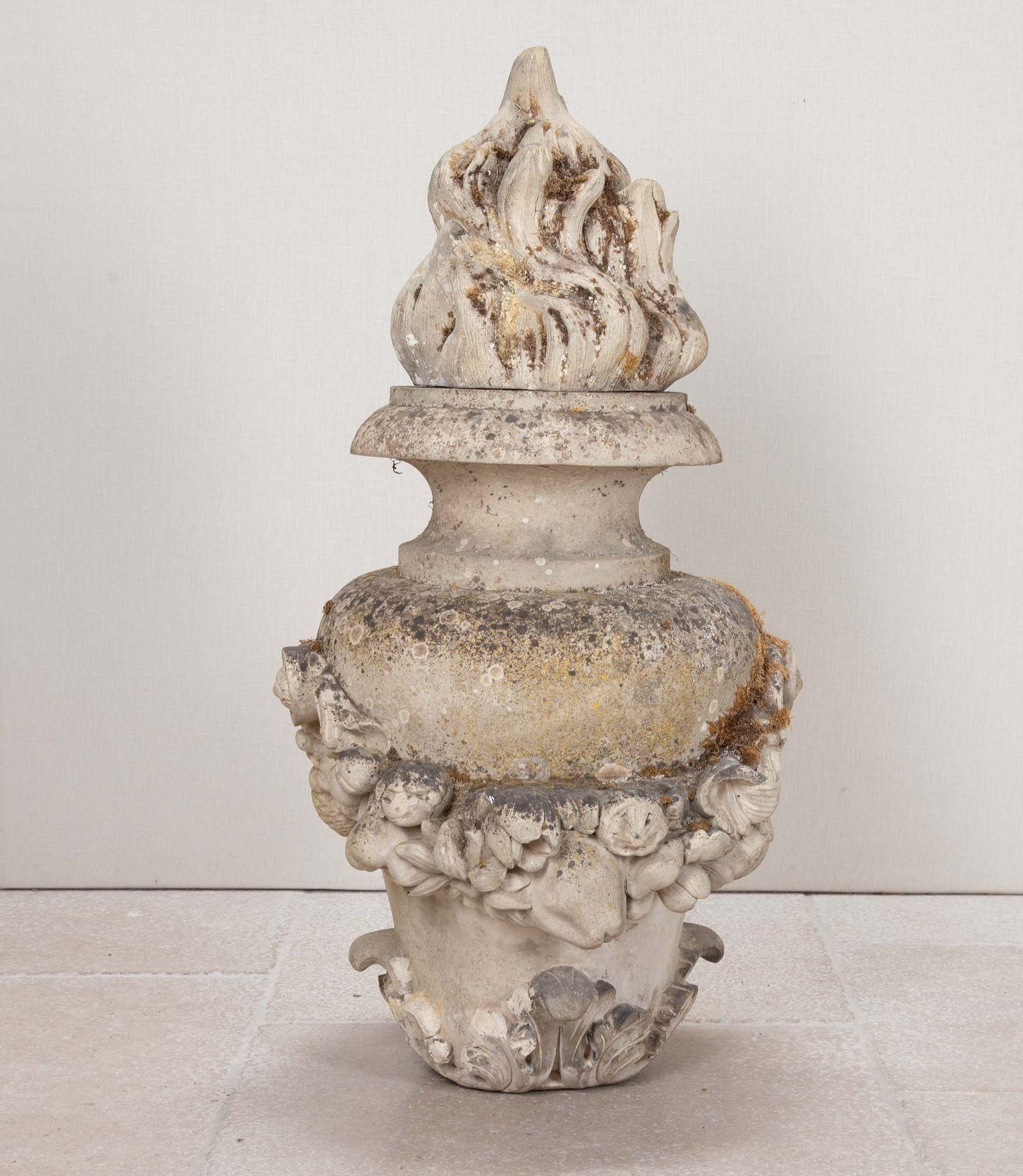 Country Late 18th Century French Terracotta 'Pot au Feu' Finial For Sale