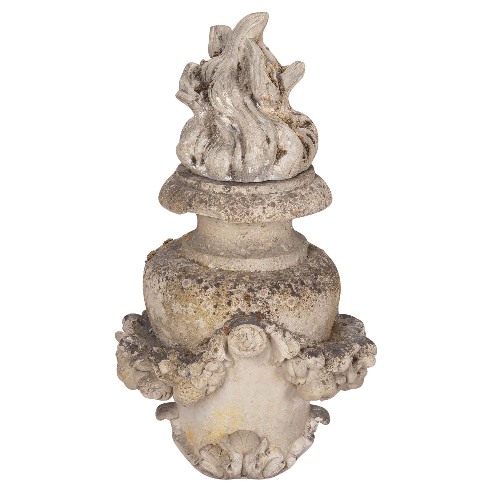 Late 18th Century French Terracotta 'Pot au Feu' Finial For Sale