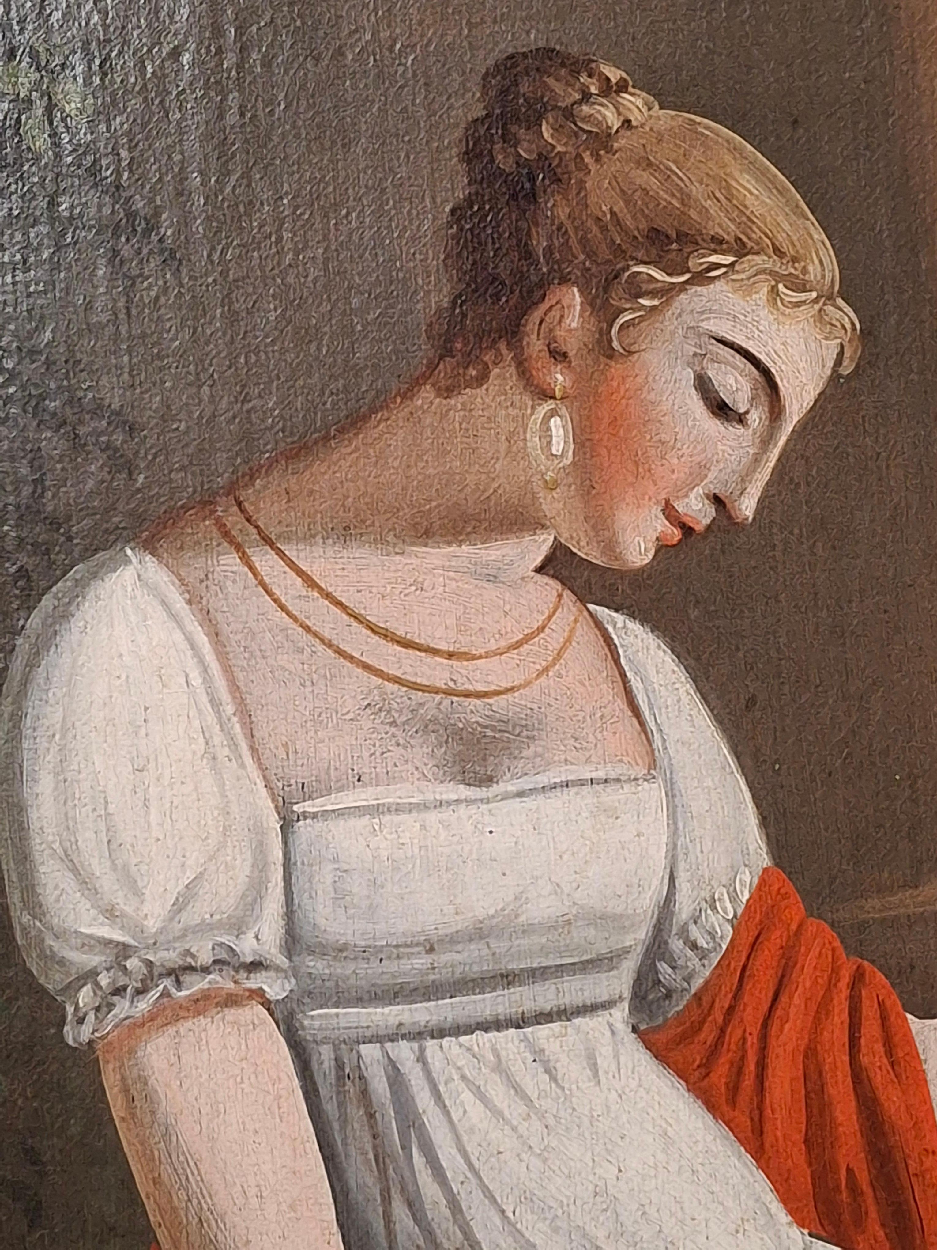 Specchio Trumeau francese della fine del XVIII secolo in vendita 8