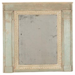 Miroir Trumeau français de la fin du XVIIIe siècle