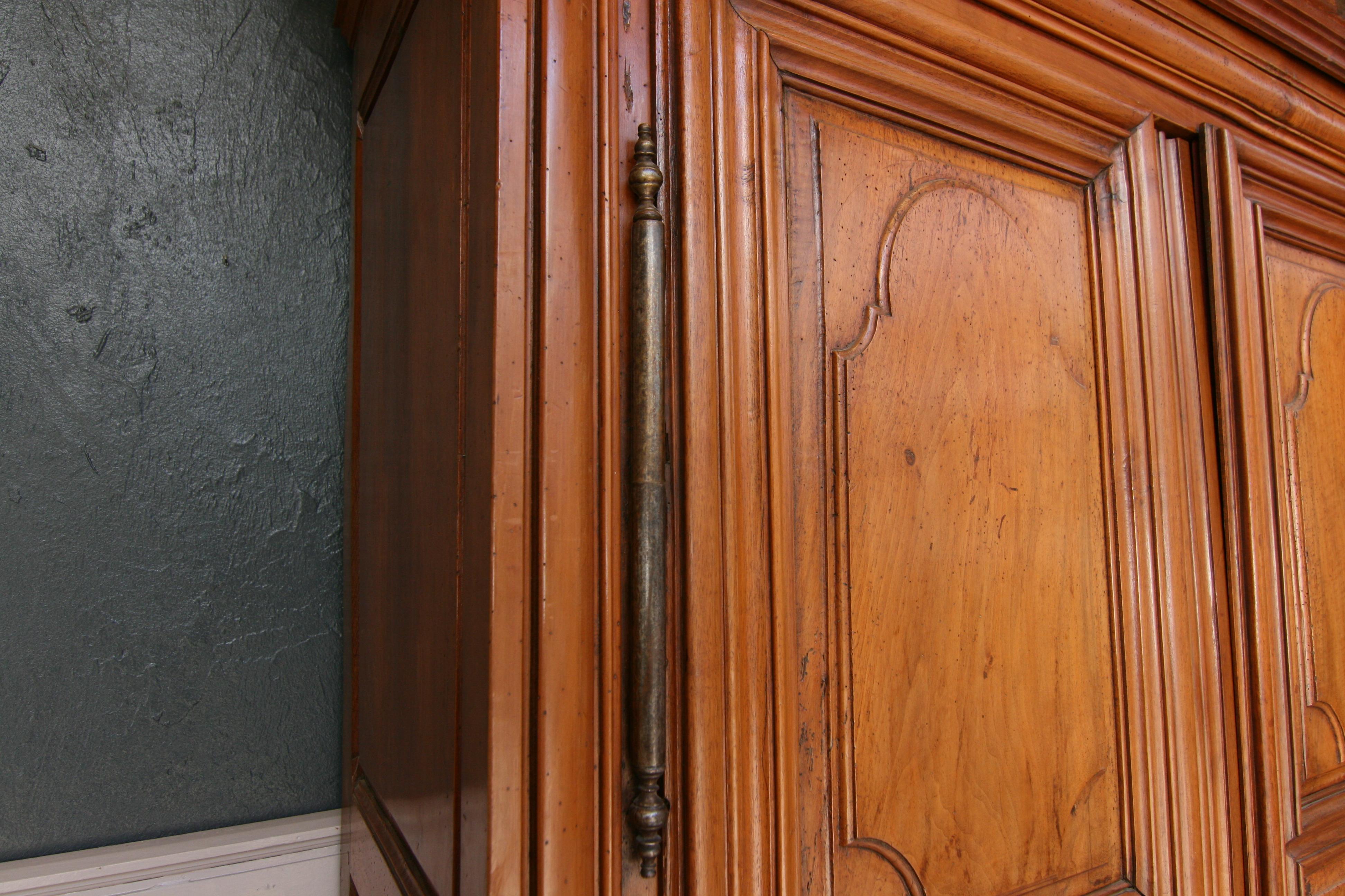 18th Century French Louis XIV Walnut Armoire 13