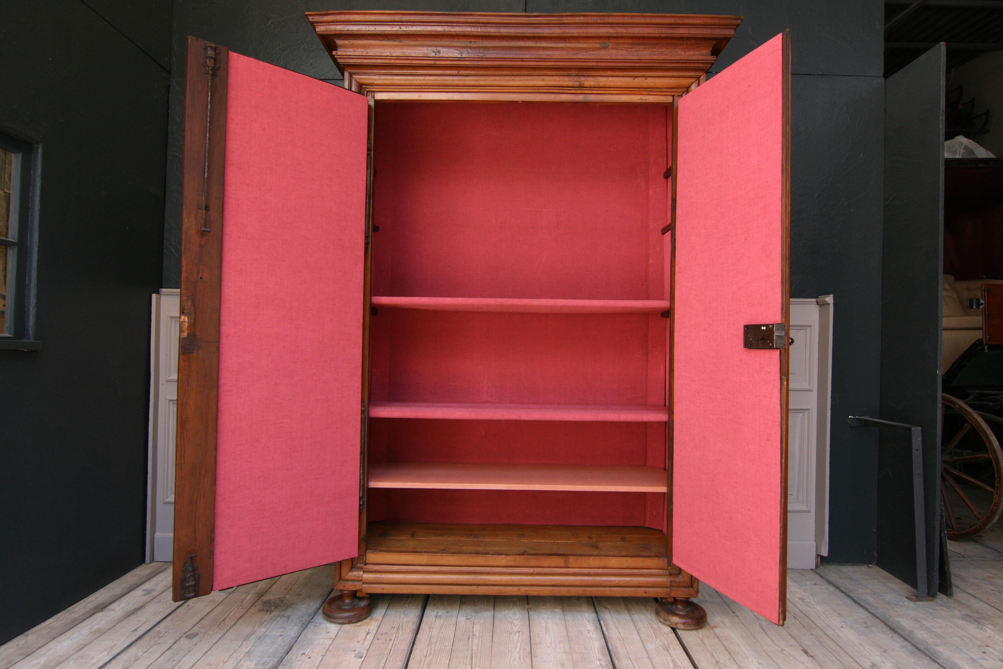 18th Century French Louis XIV Walnut Armoire 1