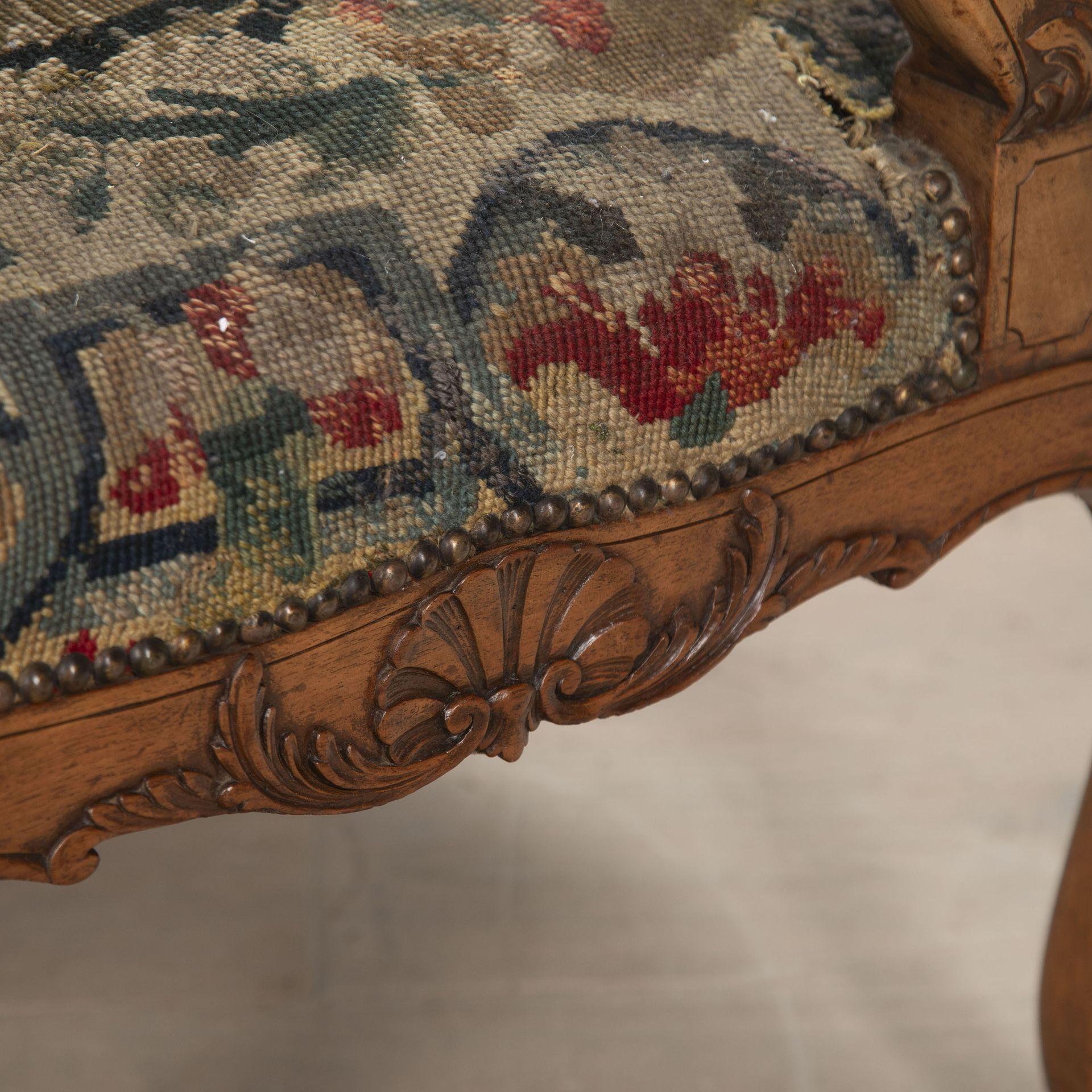 Late 18th Century French Wing Bergere For Sale 6