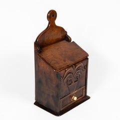 Late 18th Century Fruitwood Spice Box from England
