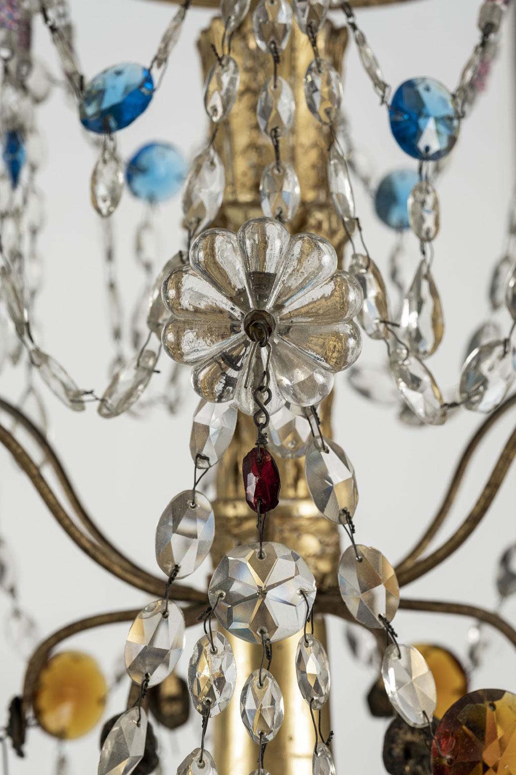 Late 18th Century Genoese Chandelier For Sale 6