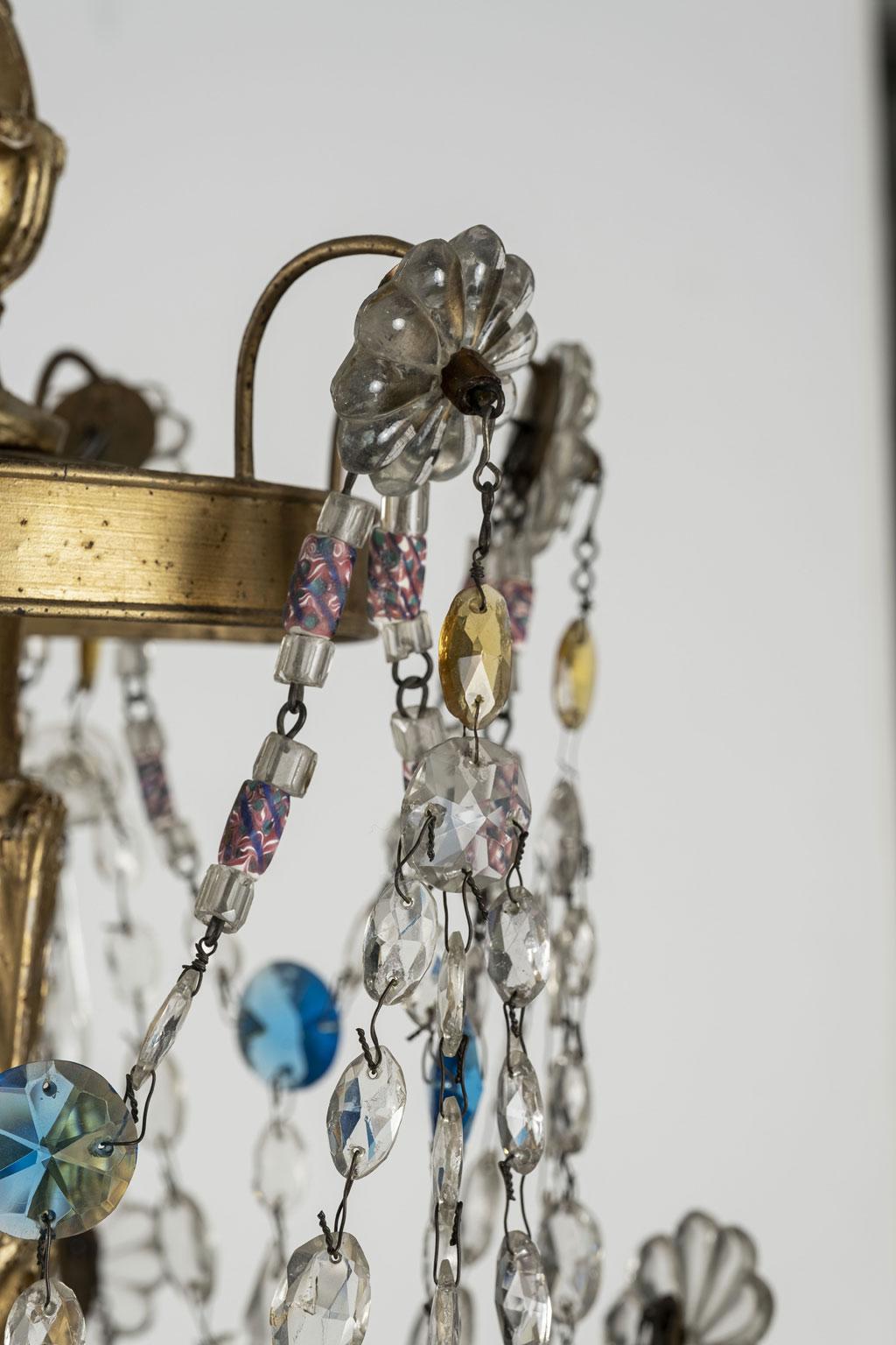 Late 18th Century Genoese Chandelier For Sale 7