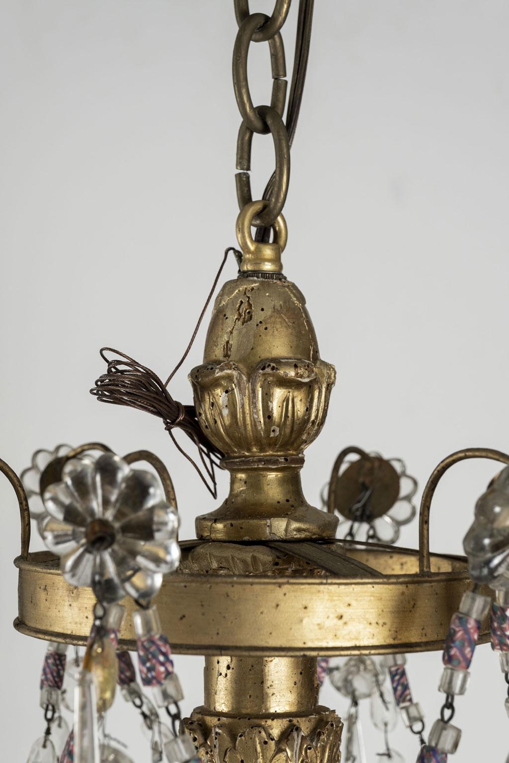 Late 18th Century Genoese Chandelier For Sale 8