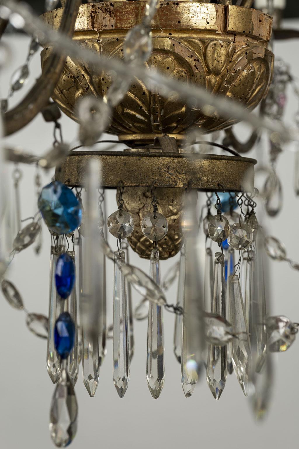 Louis XV Late 18th Century Genoese Chandelier For Sale