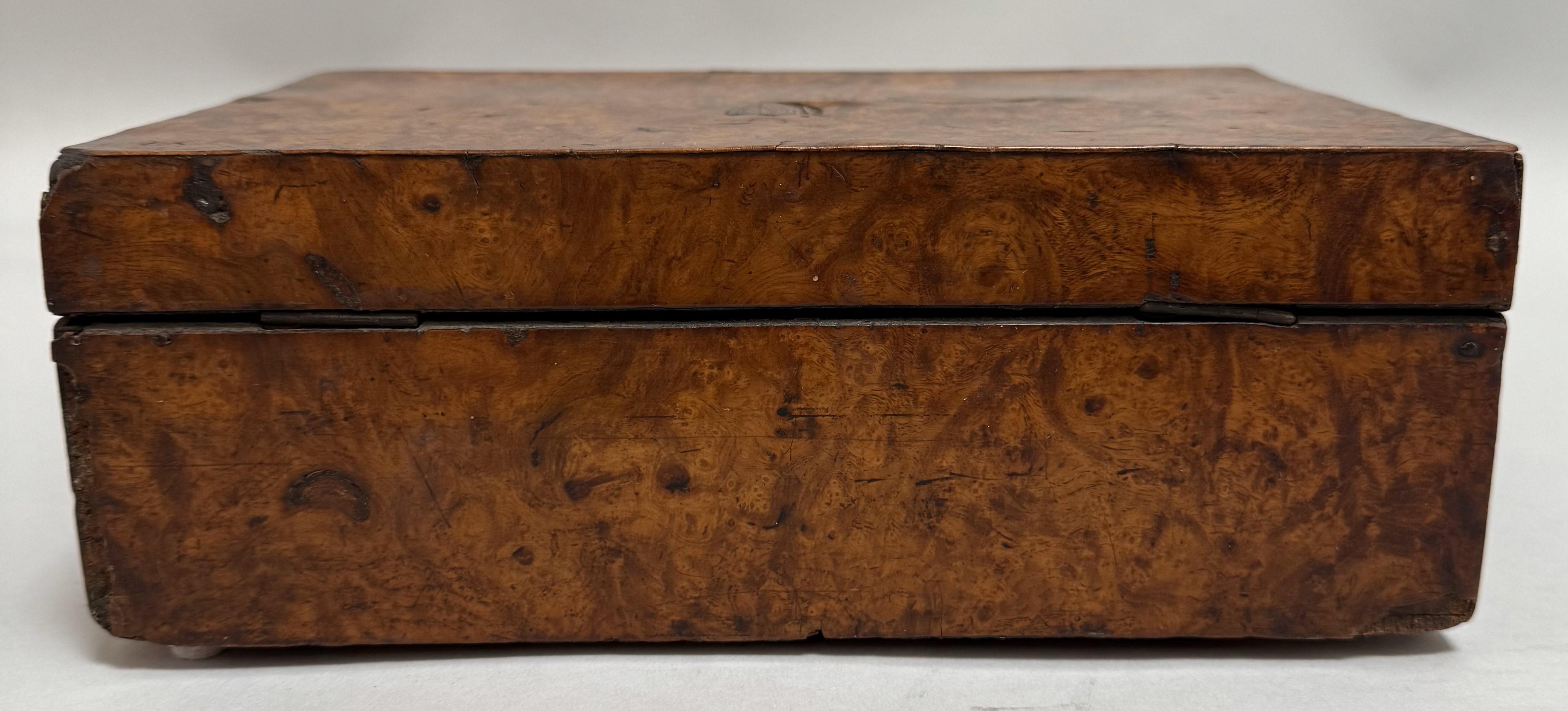 Late 18th Century George III English Box For Sale 4