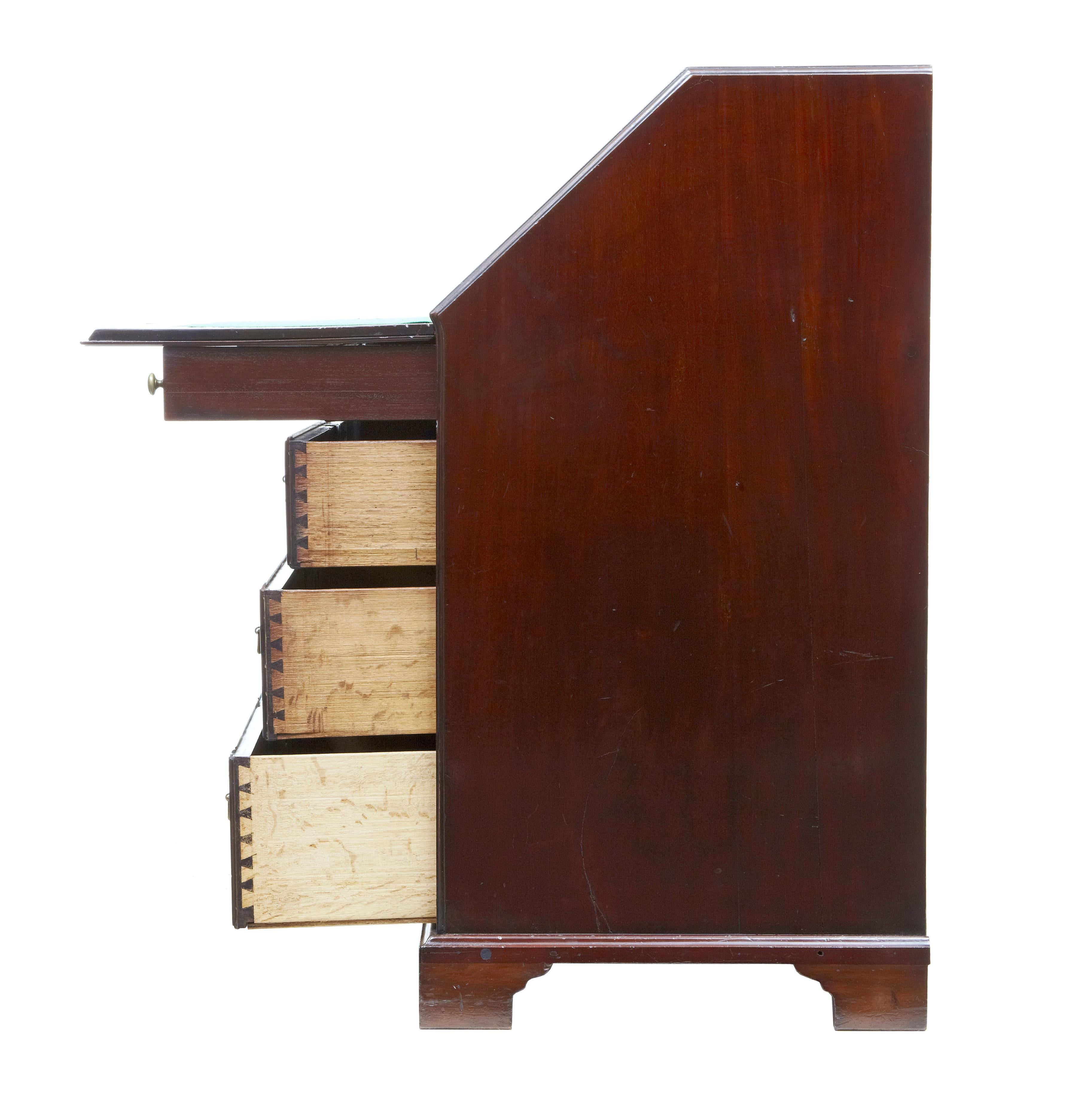 mahogany bureau desk