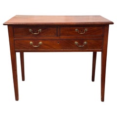 Late 18th Century George III Mahogany Dressing Table