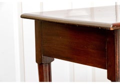 Late 18th Century George III Mahogany Queen Anne Style Work Table