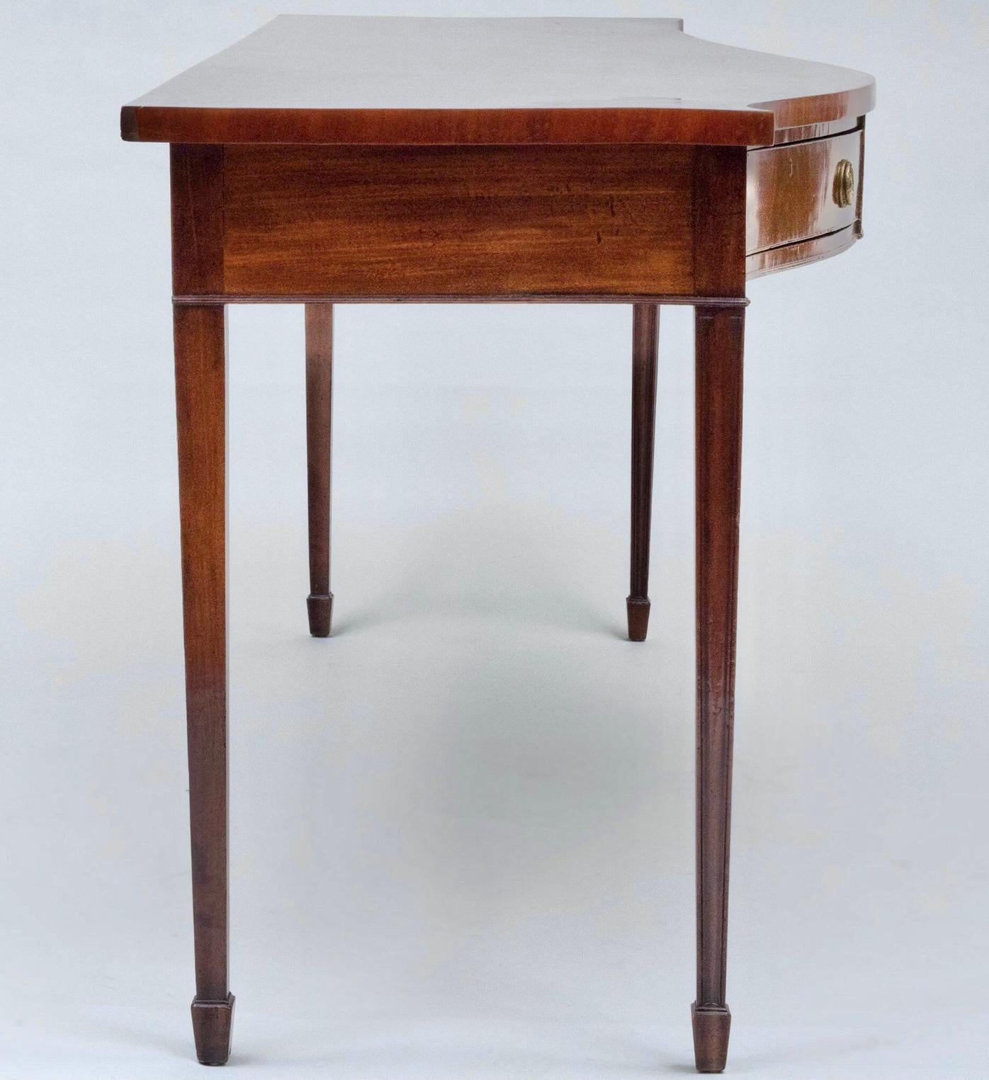 Late 18th Century George III Mahogany Serving Table 1