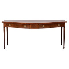 Late 18th Century George III Mahogany Serving Table