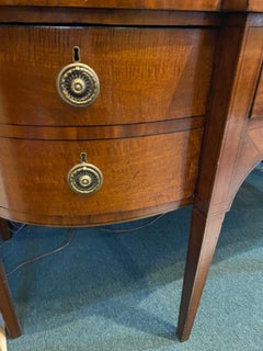 Late 18th Century George III Mahogany Sideboard with Square Tapered Legs