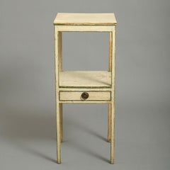 Late 18th Century George III Painted Wash-Stand or Bedside Table