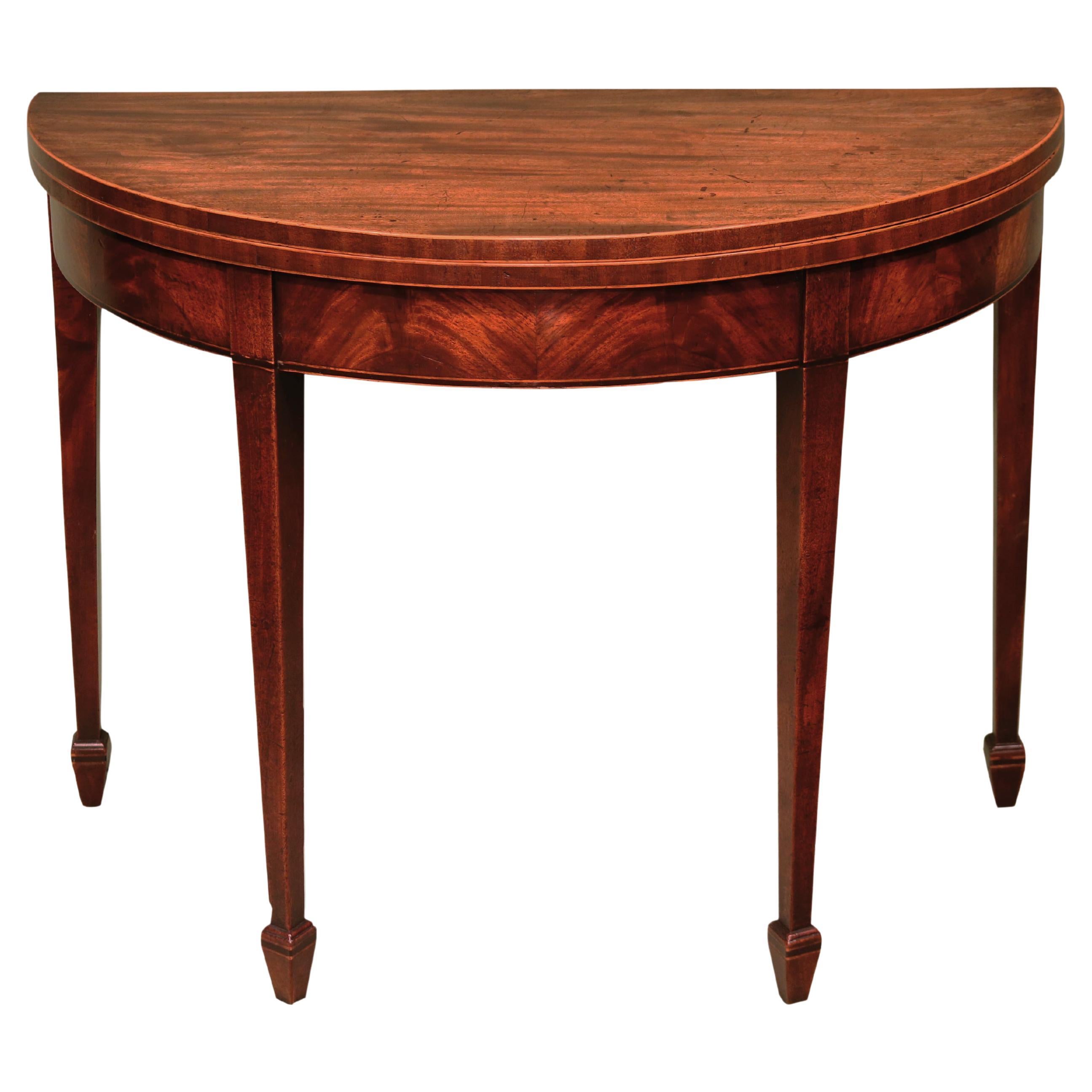 Round Card Tables 9 For On 1stdibs Circular Table Wooden Top Round Card Tables 9 For On, Round Table Half Moon Bay Card