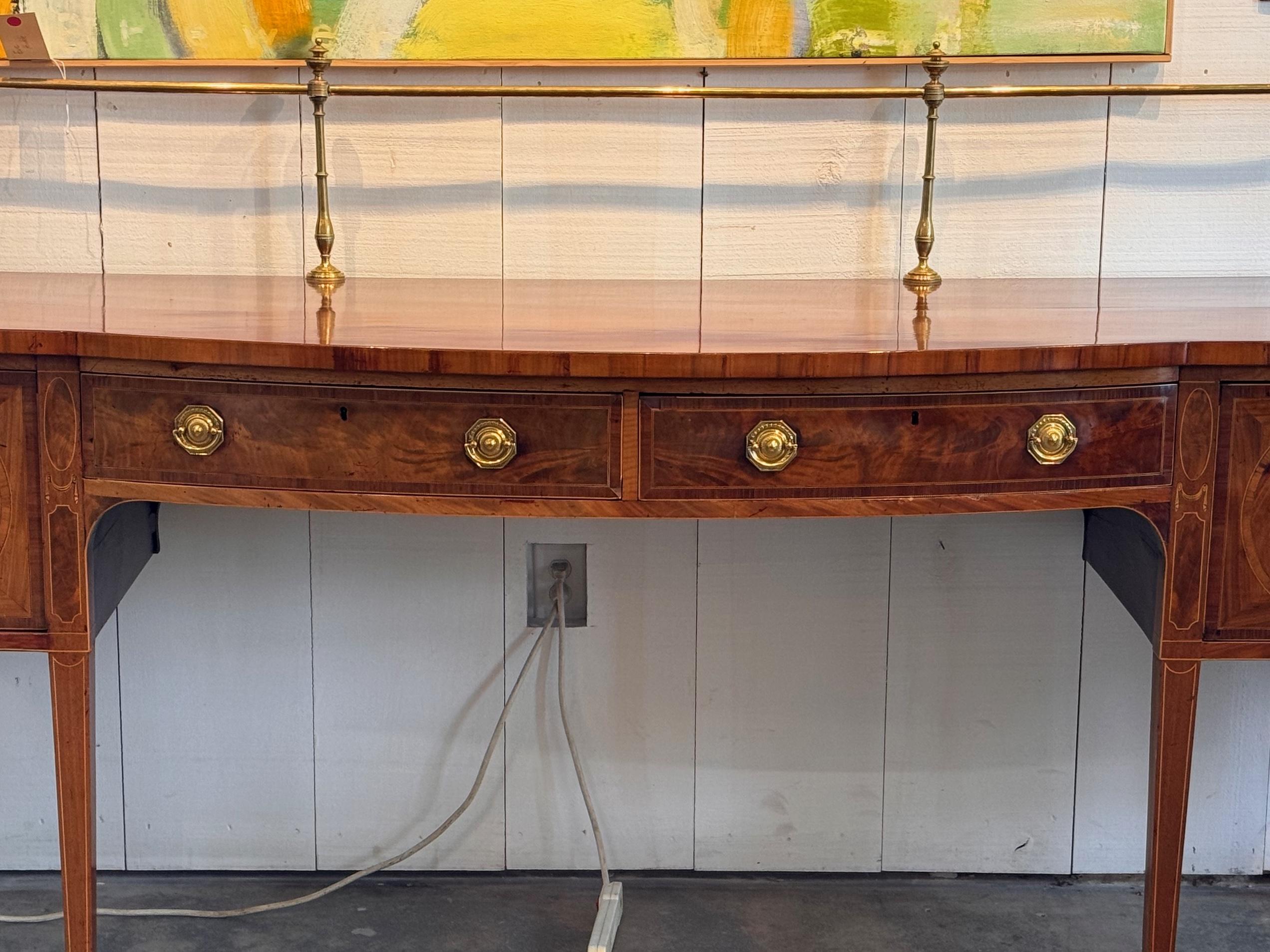 British Late 18th Century George III Sideboard For Sale