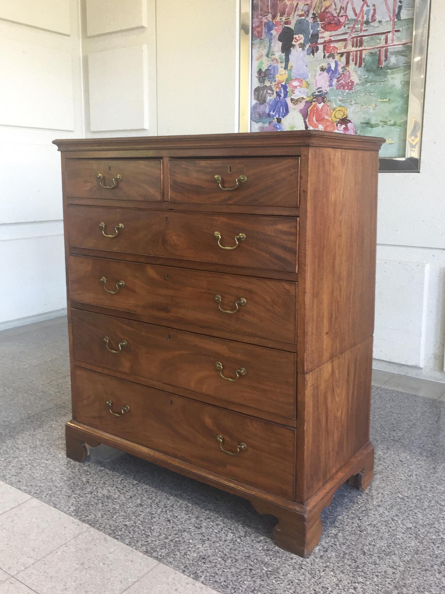 English Late 18th Century Georgian Chest of Drawers