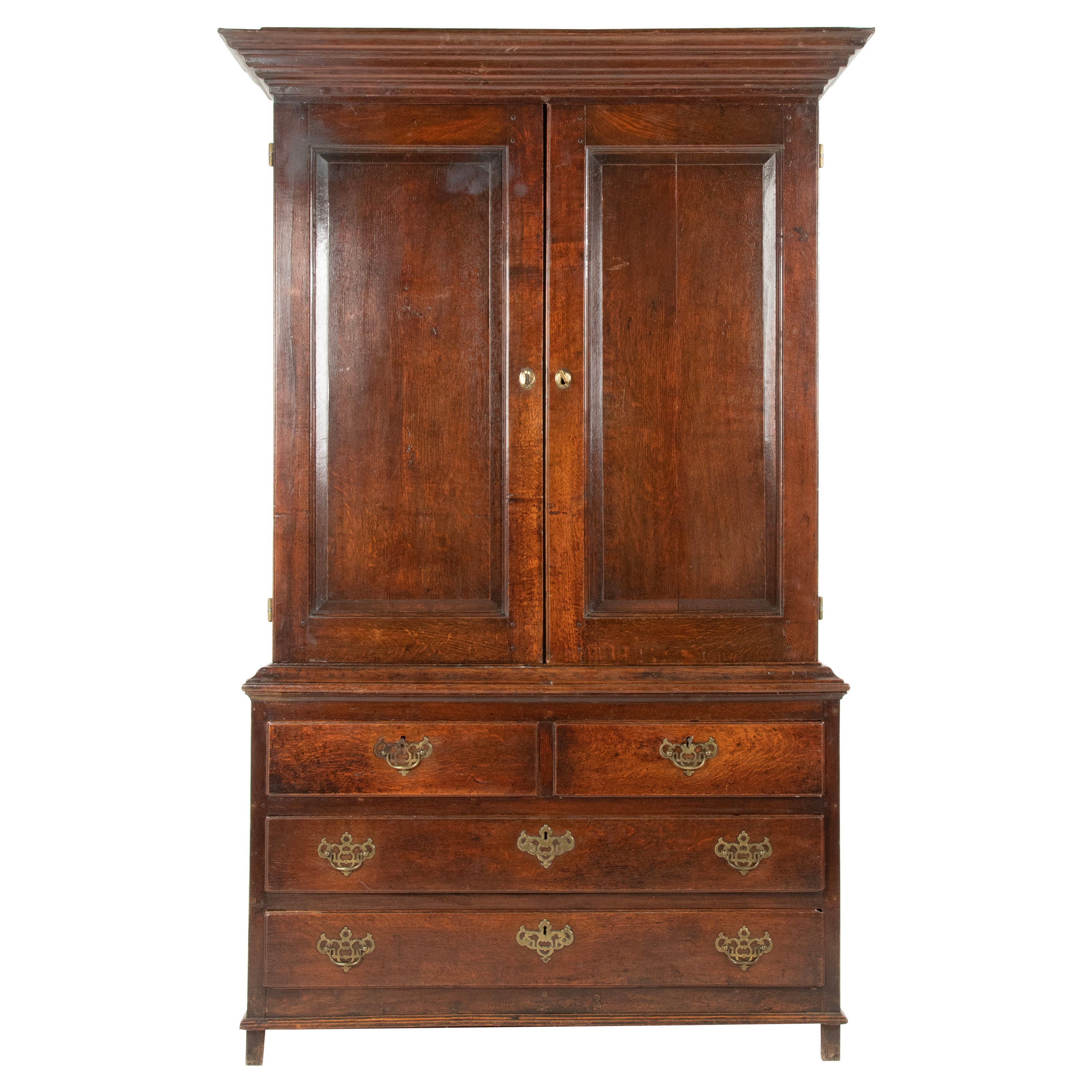 Armadietto / Credenza in Oak della fine del XVIII secolo, di epoca georgiana