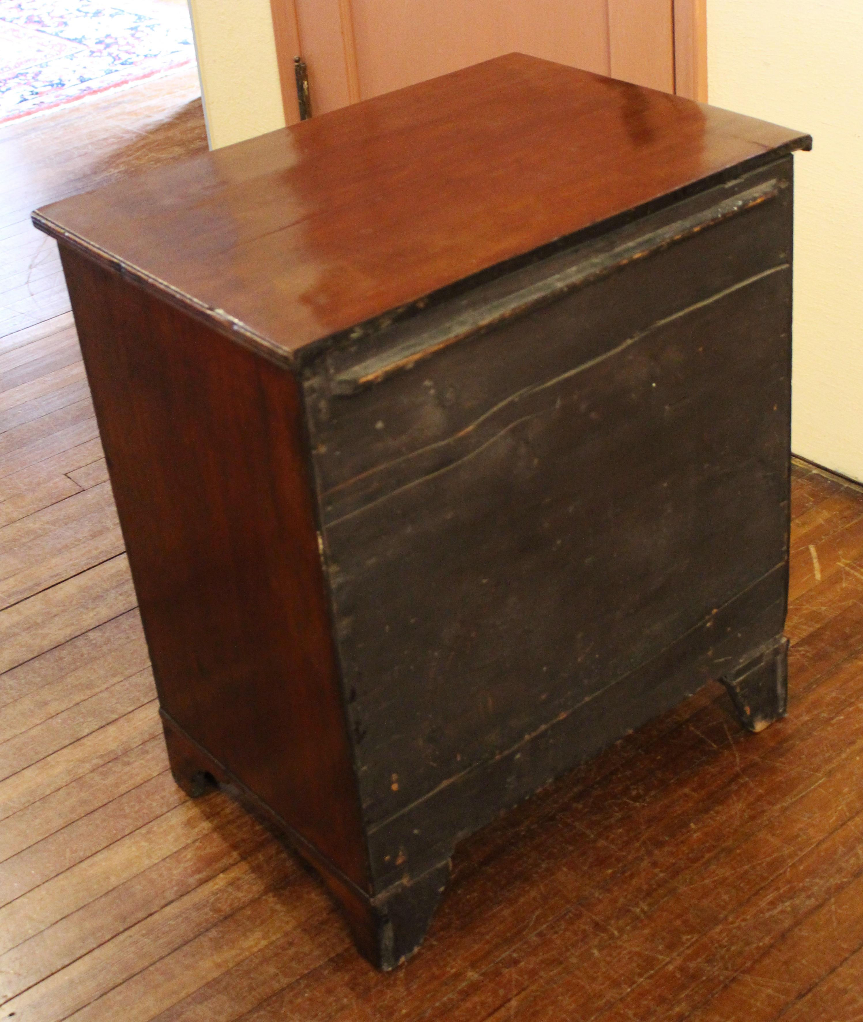 Wood Late 18th Century Georgian Small Chest of Drawers