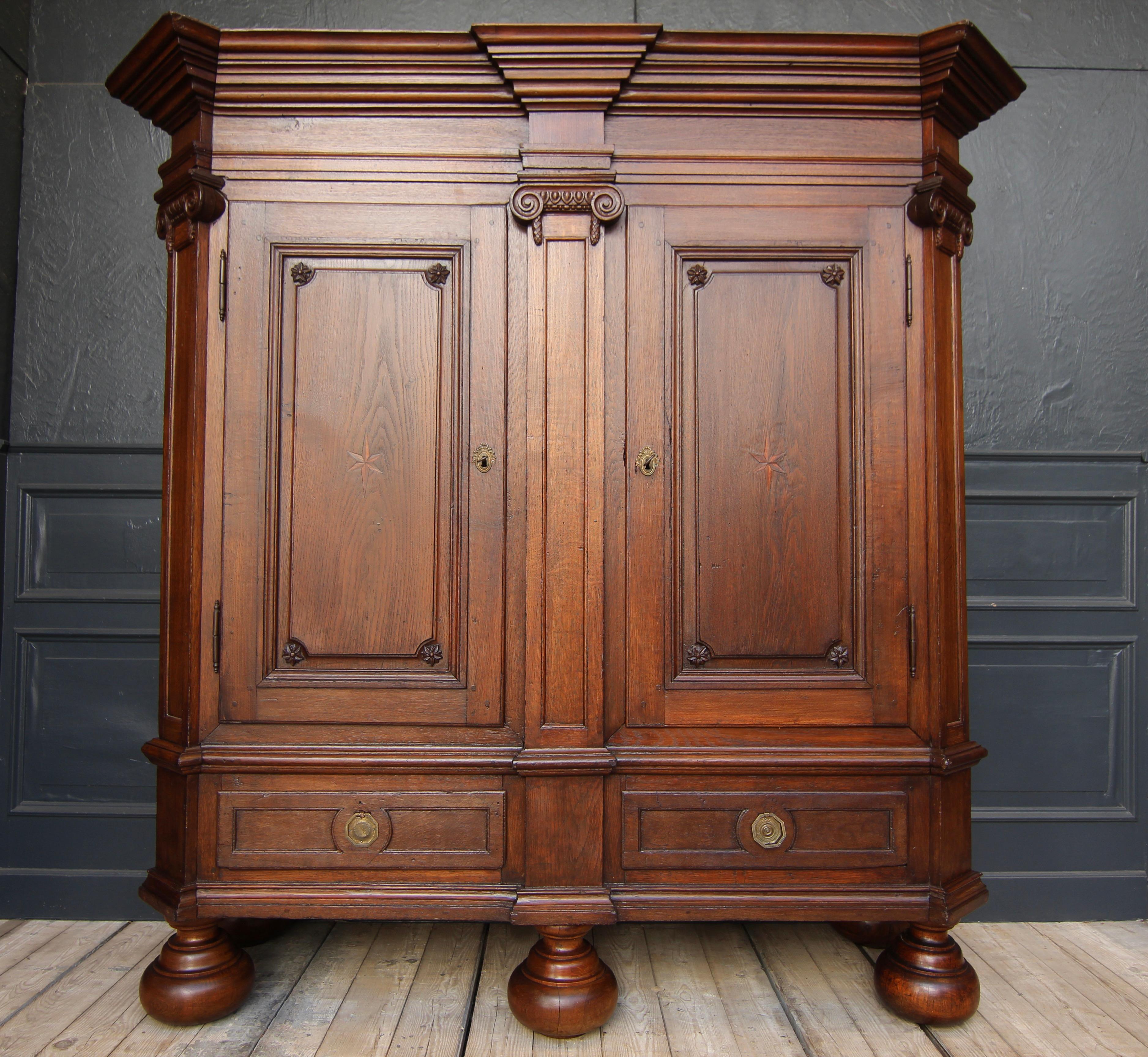 Late 18th Century German Louis XVI Armoire For Sale 3
