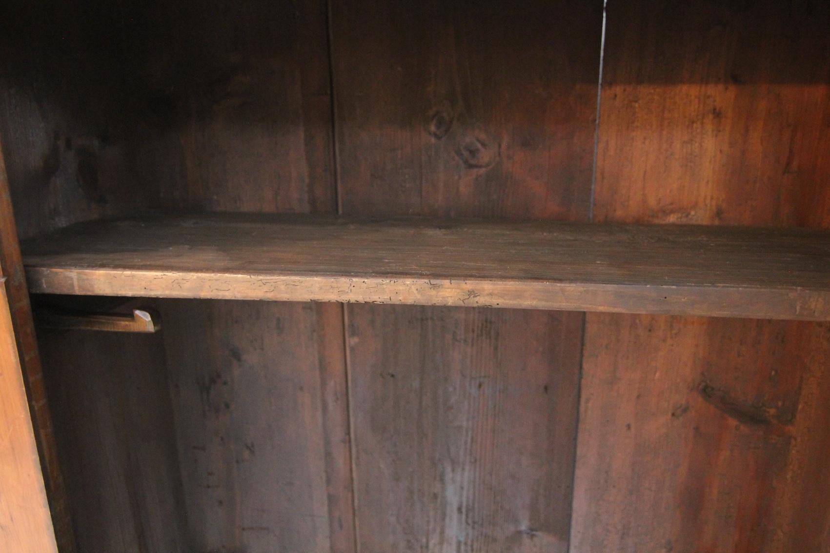Late 18th Century German Provincial Pine Cupboard For Sale 13