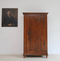 Late 18th Century German Provincial Pine Cupboard