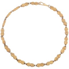 Late 18th Century Gold Venetian "Tattle" Necklace