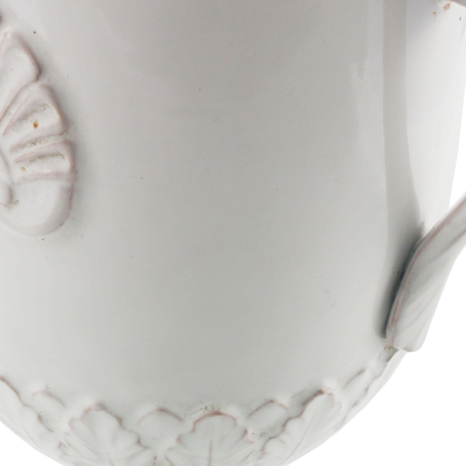 Late 18th Century, Greek Classic Enameled Terracotta Vase Ceramiche di Este For Sale 5