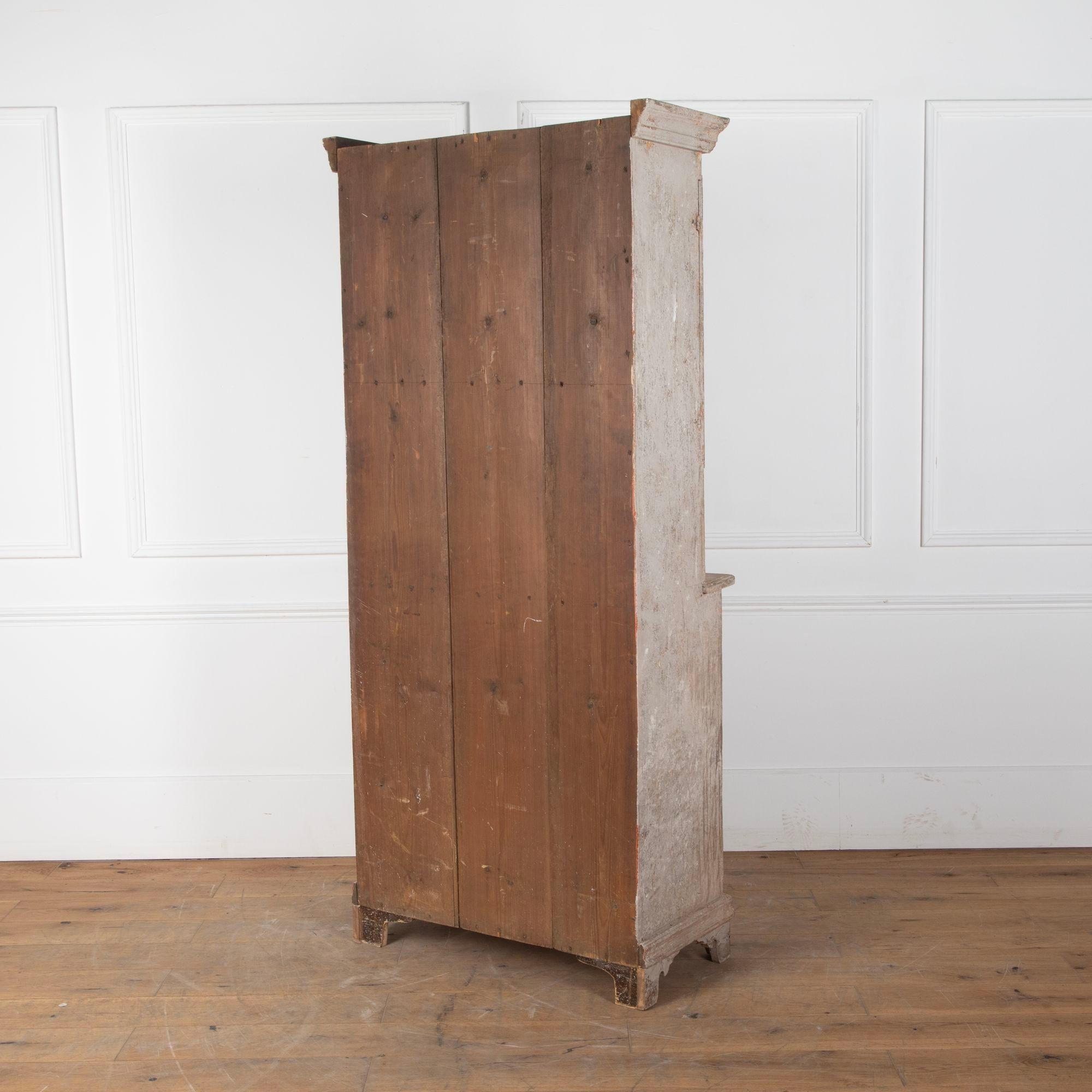 Late 18th Century Gustavian Cupboard For Sale 1