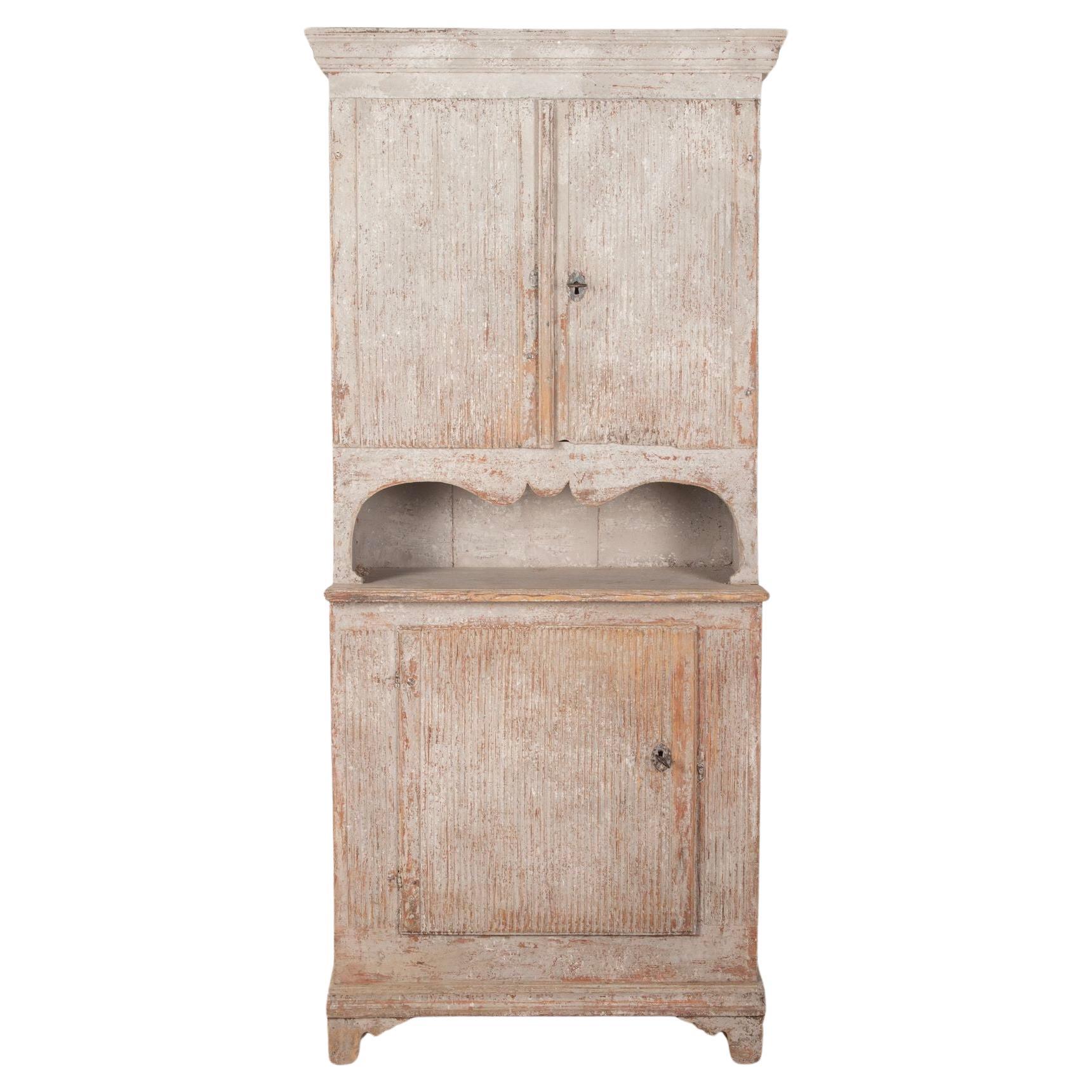 Late 18th Century Gustavian Cupboard For Sale
