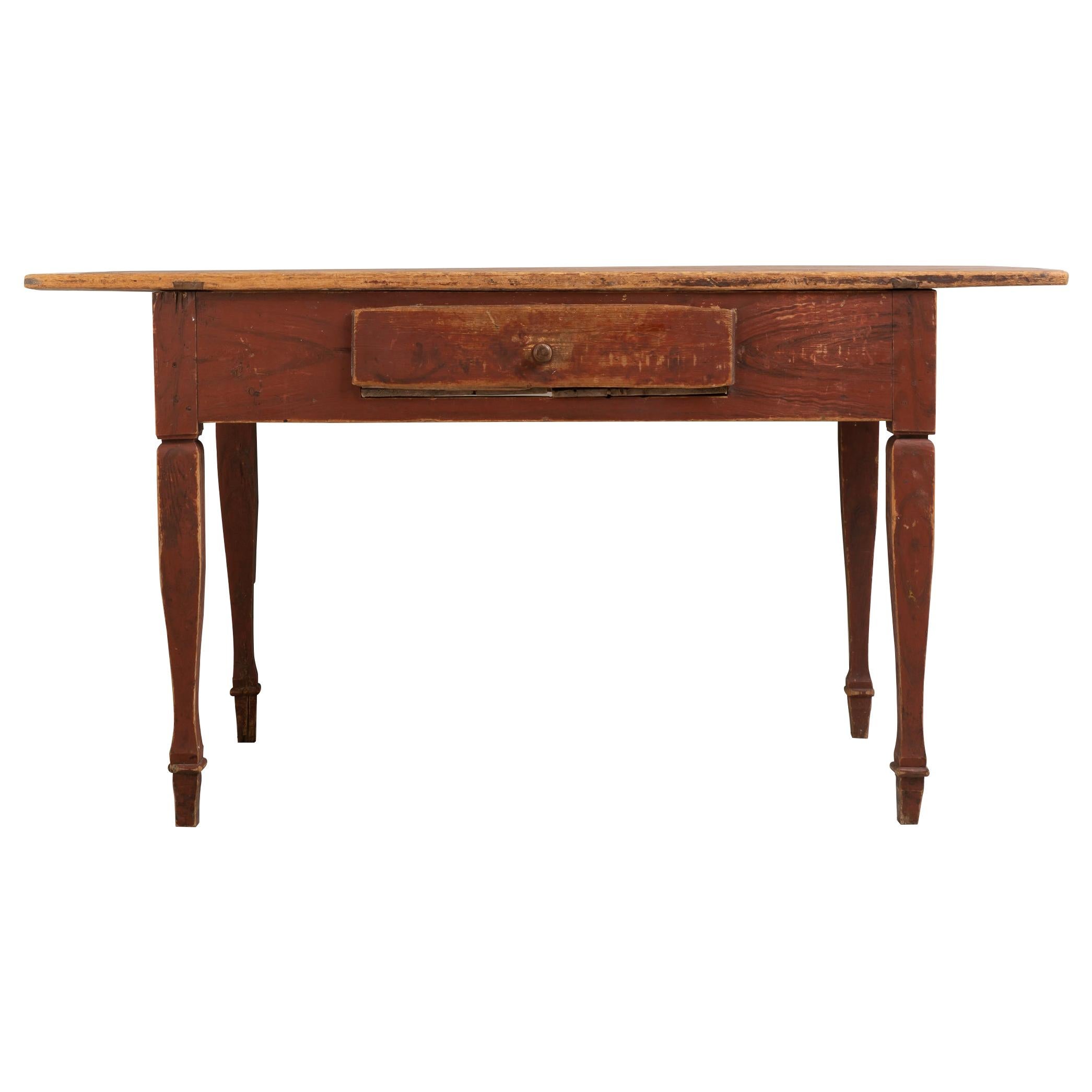 Late 18th Century Gustavian Styled Work Table