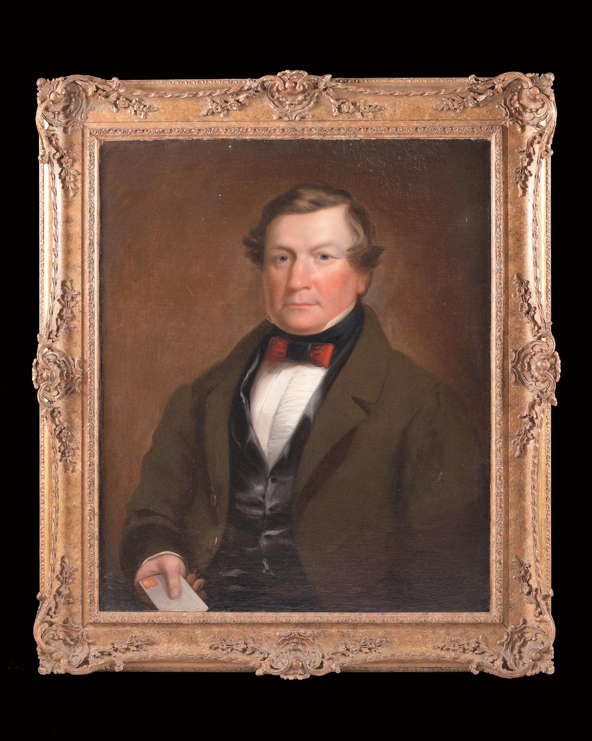 A fine and attractive late 18th to early 19th century half length portrait of a seated English Aristocratic Gentleman in bow tie and evening dress, oil on canvas.

Circa 1810 - 1820

English

Canvas Size: : H: 29 1/2 in / 75 cm ; W: 24 1/2 in / 62