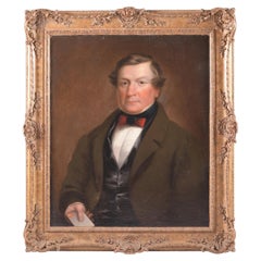 Portrait en pied d'un gentilhomme aristocrate anglais de la fin du XVIIIe siècle