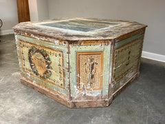 Late 18th Century Hand Painted Altar Table
