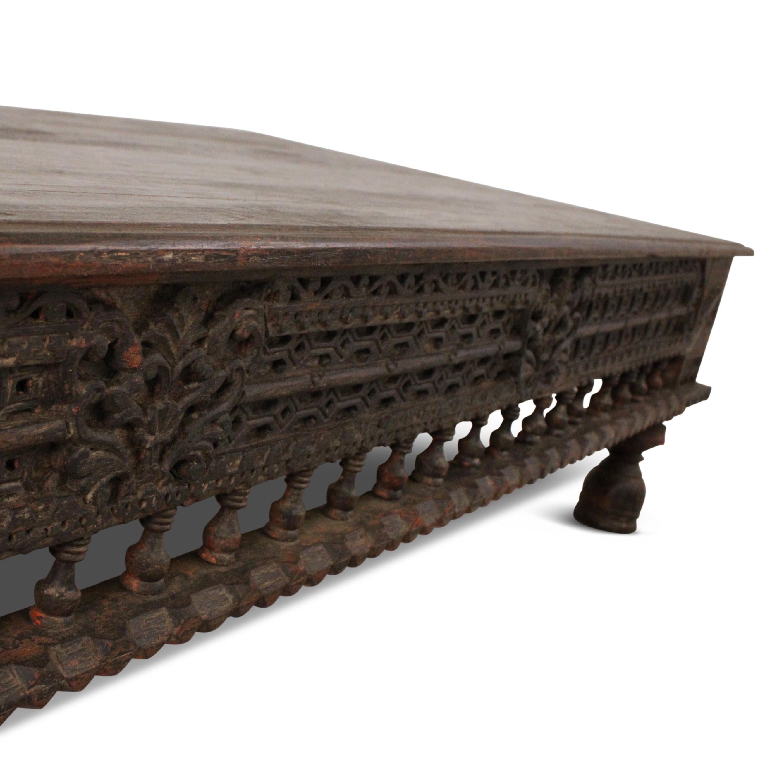 Teak Late 18th Century Indian Daybed or Coffee Table