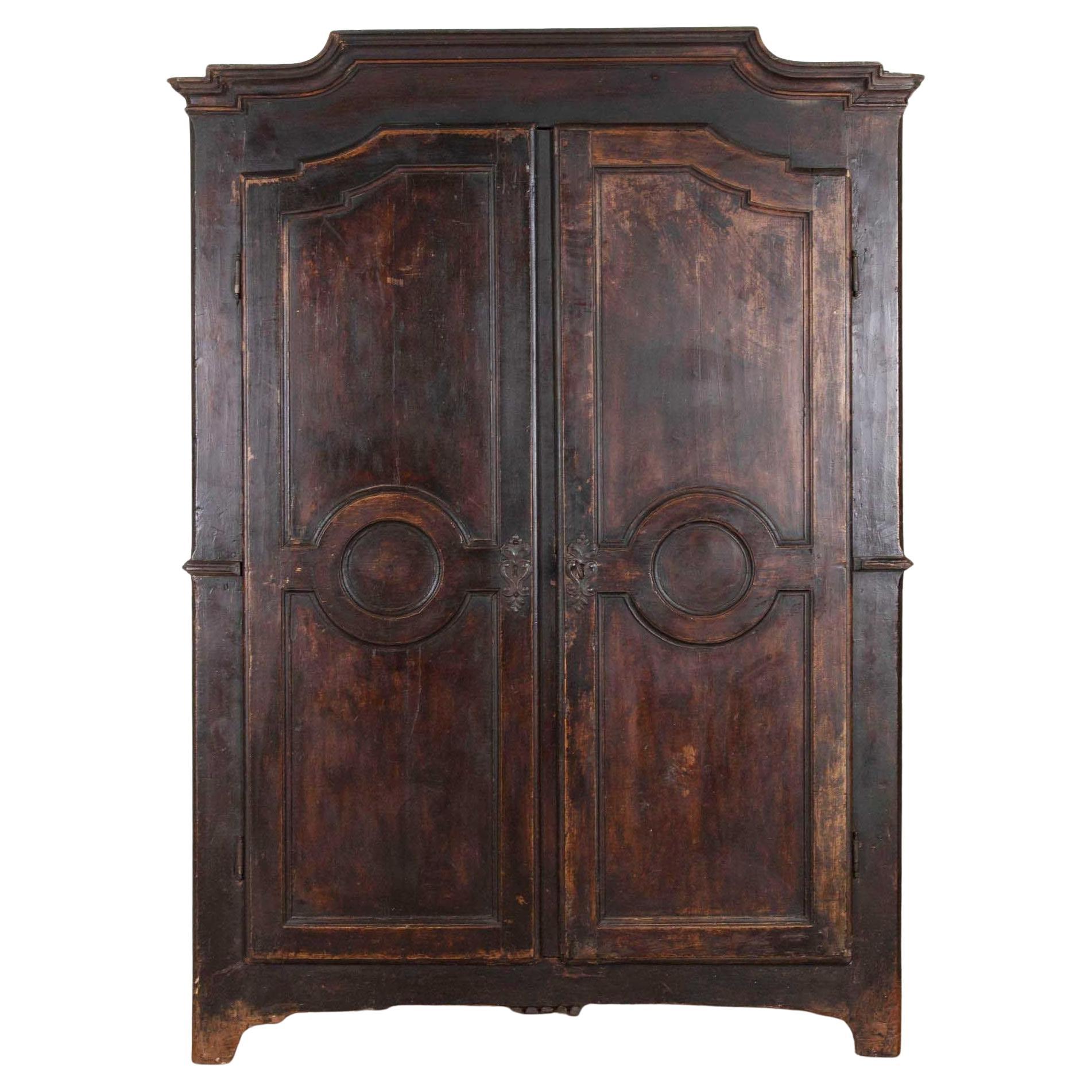 Armoire italiano della fine del XVIII secolo in vendita