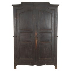 Armoire italiano della fine del XVIII secolo con vernice originale