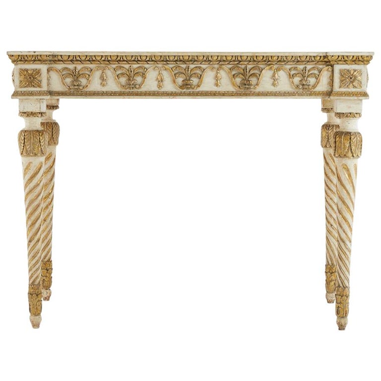 Italian Console Table, Late 18th Century