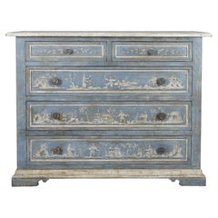 Late 18th Century Italian Chinoiserie Decorated Commode