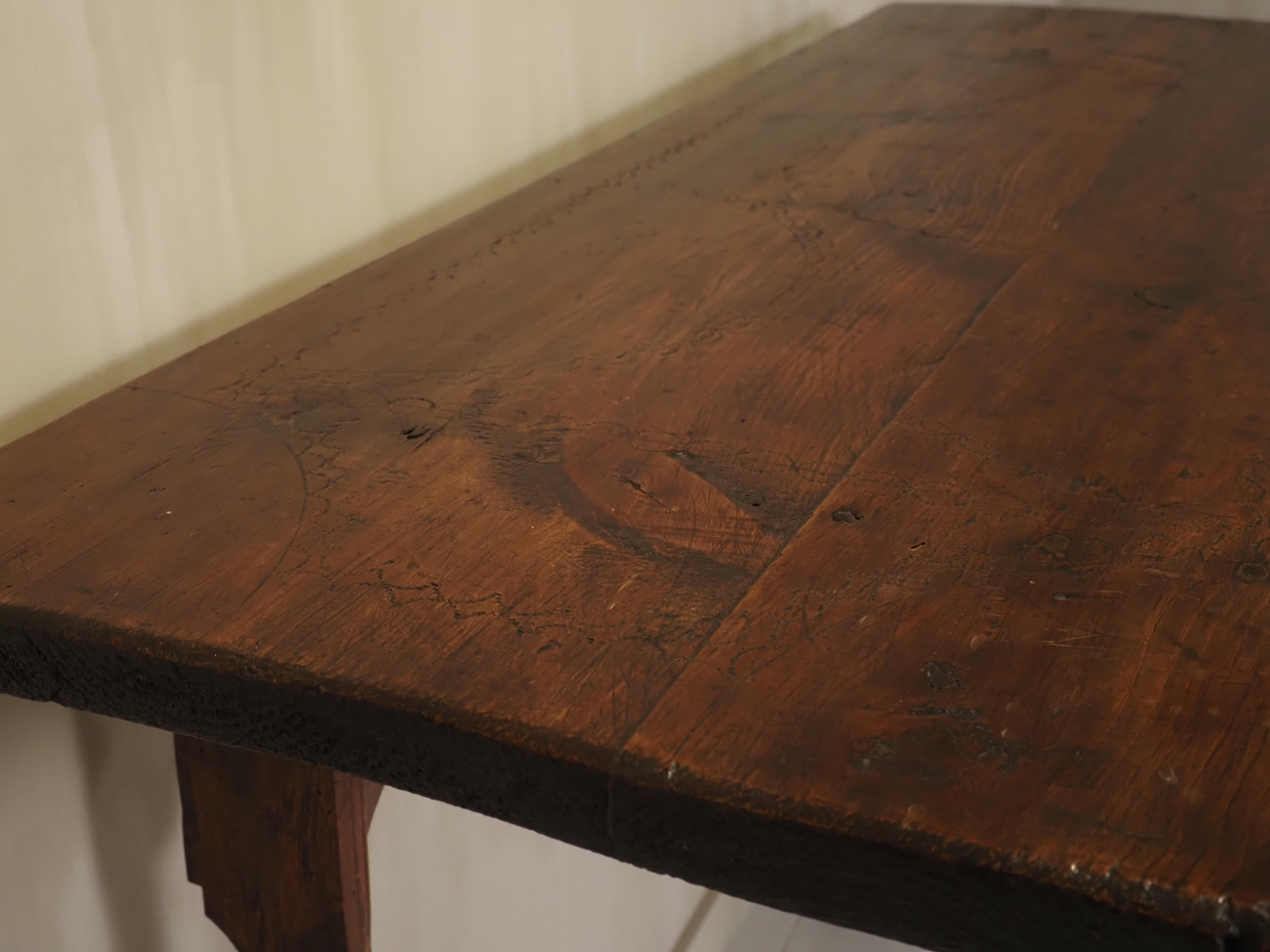 Late 18th Century Italian console table For Sale 6