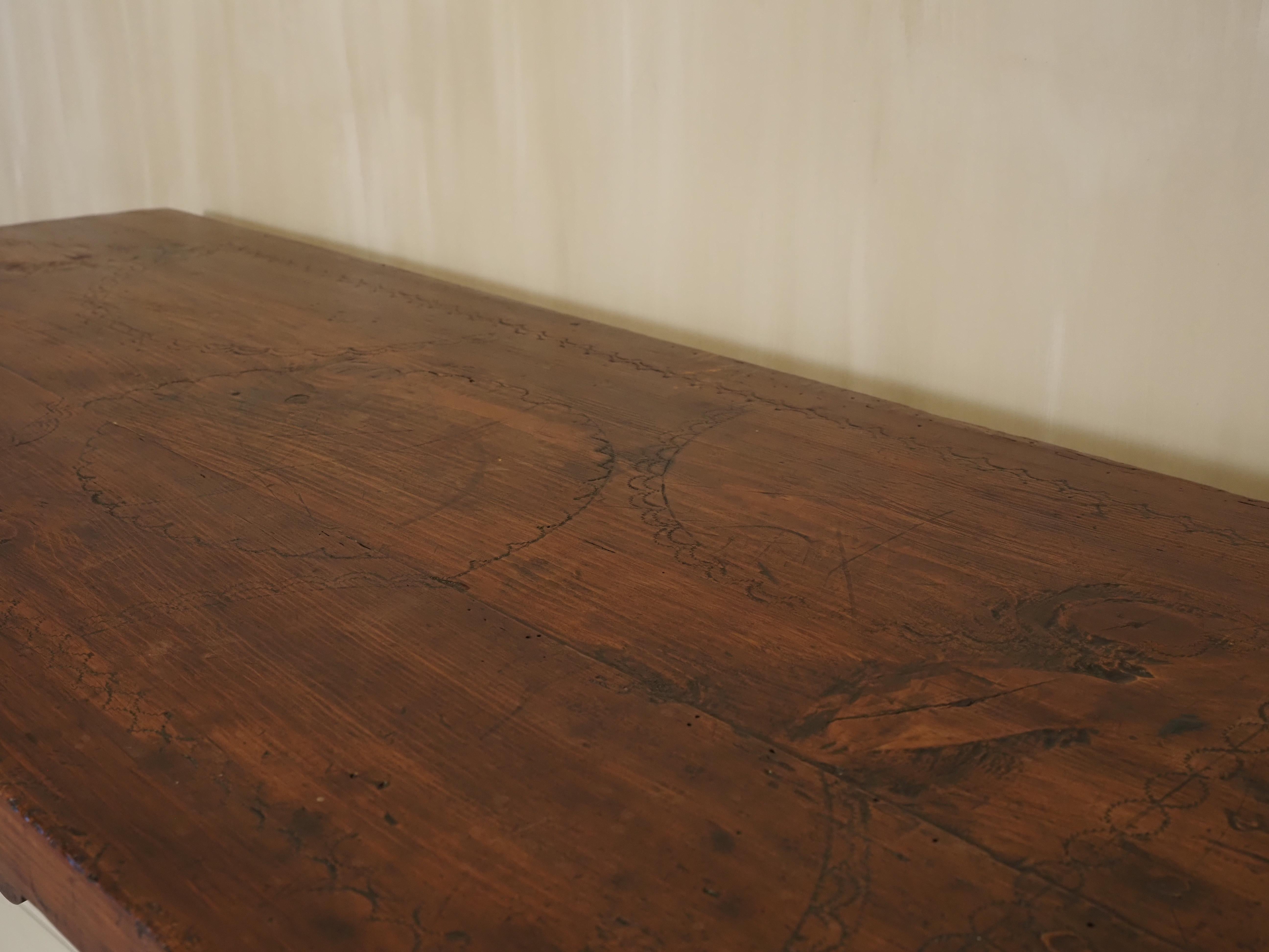 Late 18th Century Italian console table For Sale 3