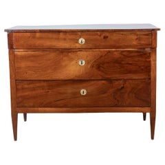Late 18th-Century Italian Directoire Walnut Chest of Drawers — Emilia Romagna