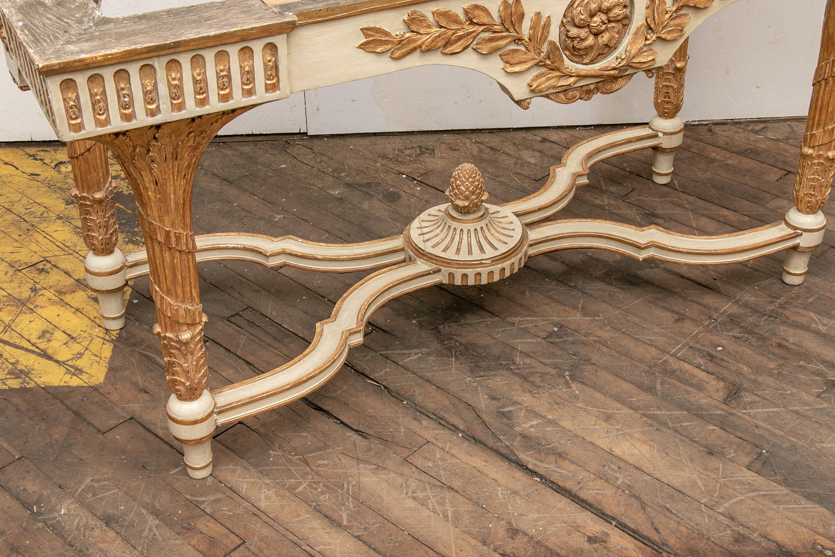 Late 18th Century Italian Marble Top Console 7