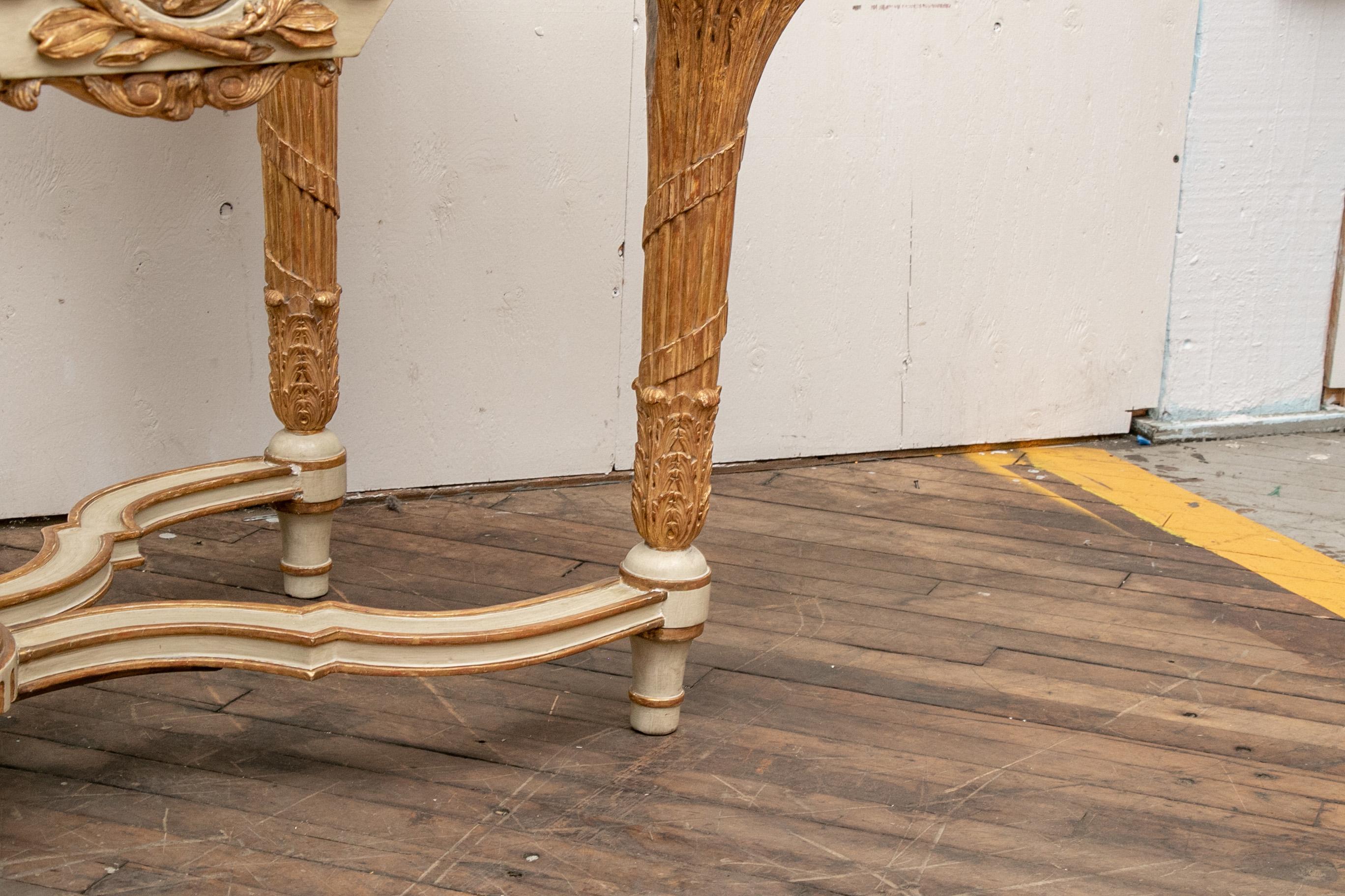 Late 18th Century Italian Marble Top Console 10