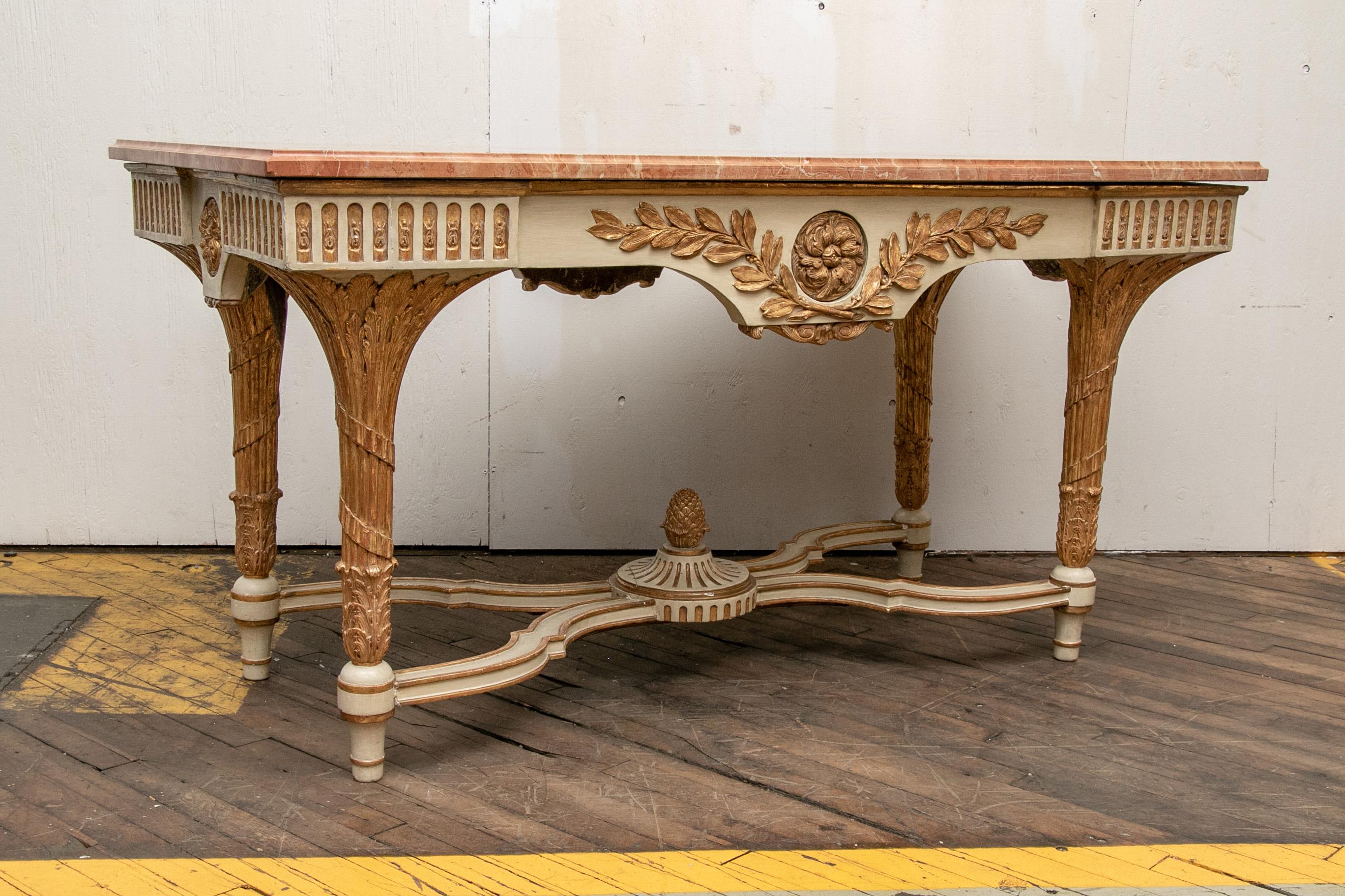Late 18th Century Italian Marble Top Console 14