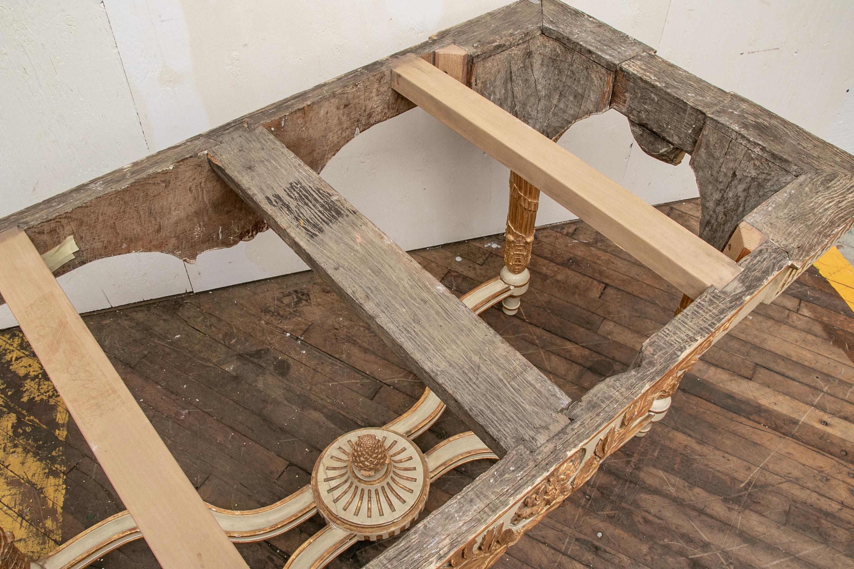 Late 18th Century Italian Marble Top Console 3